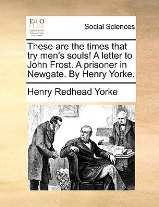 These Are the Times That Try Men's Souls! a Letter to John Frost. a Prisoner in Newgate. by Henry Yorke.