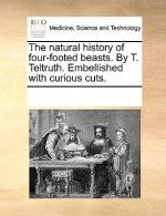 Natural History of Four-Footed Beasts. by T. Teltruth. Embellished with Curious Cuts.