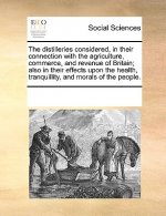 Distilleries Considered, in Their Connection with the Agriculture, Commerce, and Revenue of Britain; Also in Their Effects Upon the Health, Tranquilli