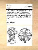 Description of the Celebrated Pieces of Paintings; Of the Most Eminent Masters Ancient and Modern, with Reflections Upon the Several Foreign-Schools o