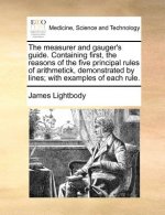 Measurer and Gauger's Guide. Containing First, the Reasons of the Five Principal Rules of Arithmetick, Demonstrated by Lines; With Examples of Each Ru