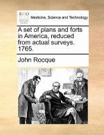 Set of Plans and Forts in America, Reduced from Actual Surveys. 1765.