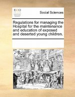 Regulations for Managing the Hospital for the Maintenance and Education of Exposed and Deserted Young Children.