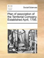 Plan of Association of the Territorial Company. Established April, 1795.