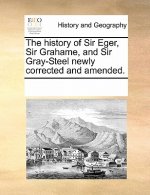 History of Sir Eger, Sir Grahame, and Sir Gray-Steel Newly Corrected and Amended.