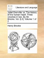 Juliet Grenville: or, The history of the human heart. Three volumes in two. By Mr. Brooke. Vol. I[-II].  Volume 1 of 2