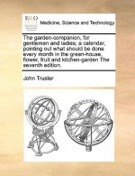 Garden-Companion, for Gentlemen and Ladies; A Calendar, Pointing Out What Should Be Done Every Month in the Green-House, Flower, Fruit and Kitchen-Gar