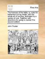 Honours of the Table, Or, Rules for Behaviour During Meals; With the Whole Art of Carving, Illustrated by a Variety of Cuts. Together with Directions