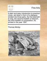 Plain and Easy Introduction to Practical Music, Set Down in Form of a Dialogue, Divided Into Three Parts, the First Teacheth to Sing, the Second Treat