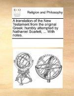 translation of the New Testament from the original Greek