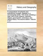 Compendium of Authentic and Entertaining Voyages, Digested in a Chronological Series. the Whole Exhibiting a Clear View of the Customs, Manners, Relig