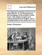 Attorney's Practice in the Court of King's Bench