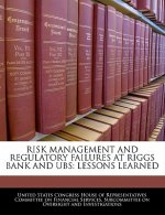 RISK MANAGEMENT AND REGULATORY FAILURES AT RIGGS BANK AND UBS: LESSONS LEARNED