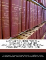 Moving the Cdbg Program Forward