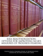 ESEA REAUTHORIZATION: OPTIONS FOR IMPROVING NCLB'S MEASURES OF PROGRESS HEARING