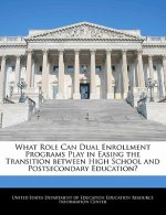 What Role Can Dual Enrollment Programs Play in Easing the Transition between High School and Postsecondary Education?