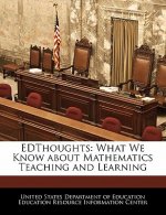 EDThoughts: What We Know about Mathematics Teaching and Learning