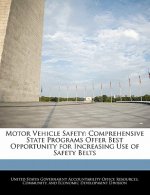 Motor Vehicle Safety: Comprehensive State Programs Offer Best Opportunity for Increasing Use of Safety Belts