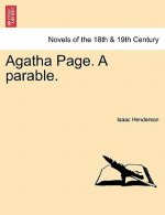 Agatha Page. a Parable.