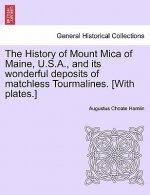 History of Mount Mica of Maine, U.S.A., and Its Wonderful Deposits of Matchless Tourmalines. [With Plates.]