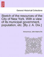 Sketch of the Resources of the City of New York. with a View of Its Municipal Government, Population, Etc. [By J. A. Dix.]