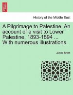 Pilgrimage to Palestine. an Account of a Visit to Lower Palestine, 1893-1894 ... with Numerous Illustrations.