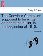Convict's Complaint