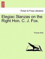Elegiac Stanzas on the Right Hon. C. J. Fox.