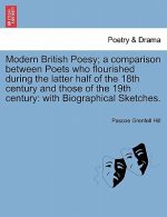 Modern British Poesy; A Comparison Between Poets Who Flourished During the Latter Half of the 18th Century and Those of the 19th Century