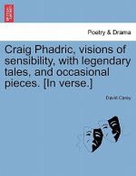 Craig Phadric, Visions of Sensibility, with Legendary Tales, and Occasional Pieces. [In Verse.]