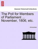 Poll for Members of Parliament ... November, 1806, Etc.