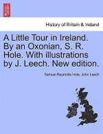 Little Tour in Ireland. by an Oxonian, S. R. Hole. with Illustrations by J. Leech. New Edition.