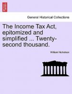 Income Tax ACT, Epitomized and Simplified ... Twenty-Second Thousand.