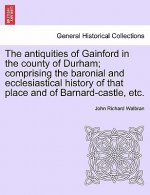 Antiquities of Gainford in the County of Durham; Comprising the Baronial and Ecclesiastical History of That Place and of Barnard-Castle, Etc.