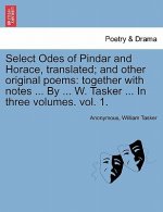 Select Odes of Pindar and Horace, Translated; And Other Original Poems