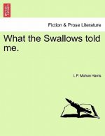 What the Swallows Told Me.