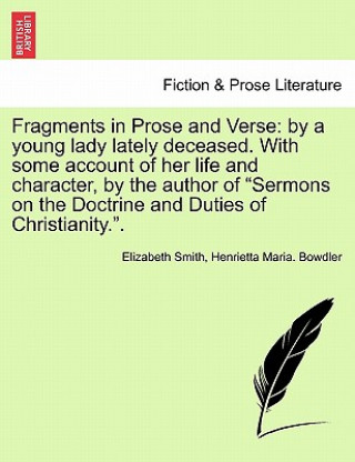 Fragments in Prose and Verse