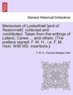 Memorials of Lostwithiel [And of Restormell]