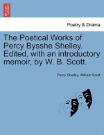Poetical Works of Percy Bysshe Shelley. Edited, with an Introductory Memoir, by W. B. Scott.