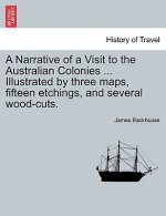 Narrative of a Visit to the Australian Colonies ... Illustrated by three maps, fifteen etchings, and several wood-cuts.