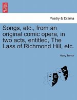 Songs, Etc., from an Original Comic Opera, in Two Acts, Entitled, the Lass of Richmond Hill, Etc.