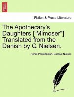 Apothecary's Daughters [Mimoser] Translated from the Danish by G. Nielsen.