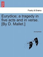 Eurydice; A Tragedy in Five Acts and in Verse. [By D. Mallet.]