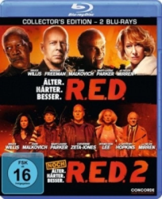 R.E.D./ R.E.D., 2 Blu-rays