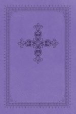 NKJV, Ultraslim Bible, Imitation Leather, Purple, Red Letter Edition