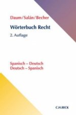 Wörterbuch Recht, Spanisch-Deutsch / Deutsch-Spanisch. Diccionario juridico, Espanol-Aleman / Aleman-Espanol. Diccionario juridico, Espanol-Aleman / A