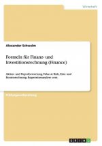 Formeln fur Finanz- und Investitionsrechnung (Finance)
