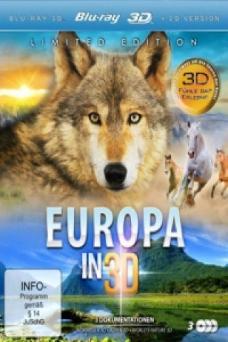 Europa in 3D, 3 Blu-rays (Limited Edition)