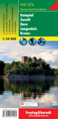 Kamptal - Zwettl - Horn - Langenlois - Krems Hiking + Leisure Map 1:50 000