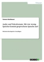 Audio und Videoformate. Mit wie wenig Speicher kommt gesprochene Sprache aus?